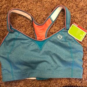 Moving comfort rebound racer sports bra